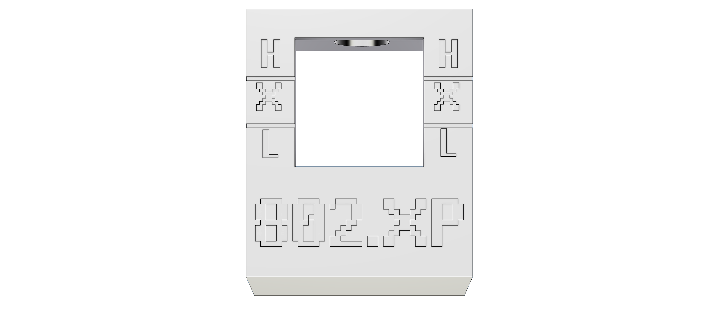 3D Render of the badge